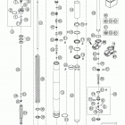 300 MXC Fork legs wp usd 48 250-300 mxc, exc  /  2005