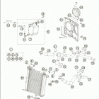 950 SUPERMOTO Cooling system 950 / 2005