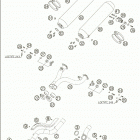 950 ADVENTURE Exhaust pipes · exhaust silencer 950 / 2005