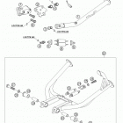 950 ADVENTURE US Side and center stand 950