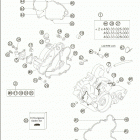 65 SX Engine case 65 sx  /  2005
