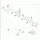 50 SX PRO JUNIOR LC Brake caliper rear 50 senior lc  /  2005