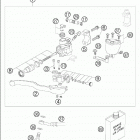 525 SMR Hand brake cylinder fte 450-525 / 2005