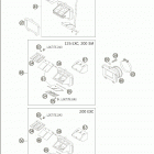 200 SM Reed valve case 125-200 / 2005