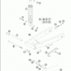 50 SENIOR ADVENTURE Swingarm · monoshock 50 mini adv.  /  2005