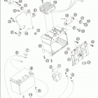 990 SUPERDUKE Battery box 990 / 2005