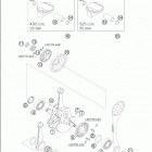 450/525 MXC RACING Crankshaft · piston 450 / 525 sx  /  2005