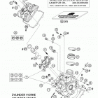 950 ADVENTURE US Cylinder head front 950