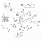525 SMR Swing arm 450-525 / 2005