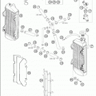 300 MXC Cooling system 250-300 exc  /  2005