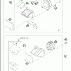 250 SX Reed valve case 250-300 / 2005