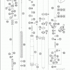 450/525 MXC RACING Fork legs wp usd 48 450-525 sx  /  2005