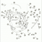 660 RALLYE Frame · sub frame 450-660 / 2005