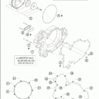 950 ADVENTURE Clutch cover 950 / 2005