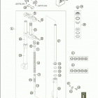 50 SENIOR ADVENTURE Front fork marzocchi 50 mini adv.  /  2005