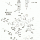 85 SX Swingarm · monoshock 85 sx  /  2005