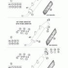 300 MXC Exhaust silencer 250 / 300