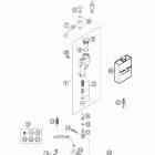 300 MXC Rear brake control 250 / 300