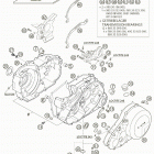 625 SXC Engine case 625