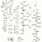 250 EXC RACING Shock absorberwp pds disassembled 250 / 450 / 525