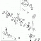 660 RALLYE FACTORY REPLICA Crankshaft, piston 660