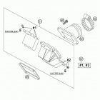 105 SX Reed valve case 105