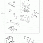640 LC4 ADVENTURE Hand brake cylinder 640