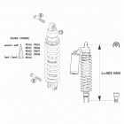 250 EXC RACING Shock absorber wp pds 250 / 450 / 525