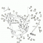 660 RALLYE FACTORY REPLICA Frame, sub frame 660