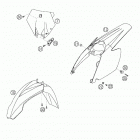 105 SX Mask, fenders 105