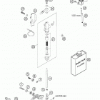 640 LC4 ADVENTURE Rear brake control 640