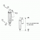 640 LC4 ADVENTURE Shock absorber wp 640