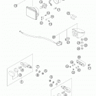 660 SMC Headlight, rearlight, flasher 660