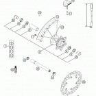 300 MXC Переднее колесо
