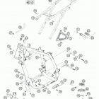 640 DUKE II Frame, sub frame 640