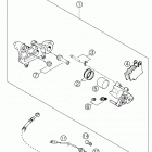 660 RALLYE FACTORY REPLICA Тормозной механизм задний
