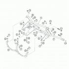 640 LC4 ADVENTURE Head light support 640