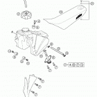 50 SX PRO JUNIOR LC Tank, seat, cover 50 lc