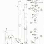 300 MXC Передняя вилка