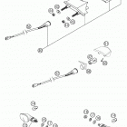 300 MXC Flasher, rear light 250 / 300