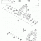 450 SUPERMOTO FACTORY REPLICA Переднее колесо