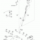 950 ADVENTURE Rear brake control 950