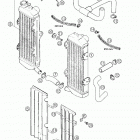 660 SUPERMOTO FACTORY REPLICA Cooling system 660