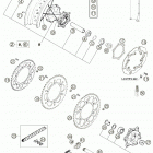 640 LC4 ENDURO Rear wheel supermoto 640