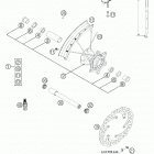 250 EXC RACING Переднее колесо