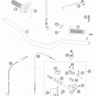 525 SMR Handlebar, controls 450 / 525