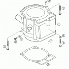 450 SUPERMOTO FACTORY REPLICA Cylinder 450