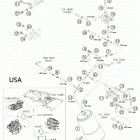 950 ADVENTURE Evaporative canister 950 usa