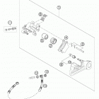 450 SUPERMOTO FACTORY REPLICA Тормозной механизм задний