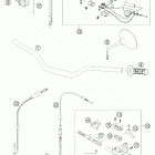 950 ADVENTURE Handlebar, controls 950